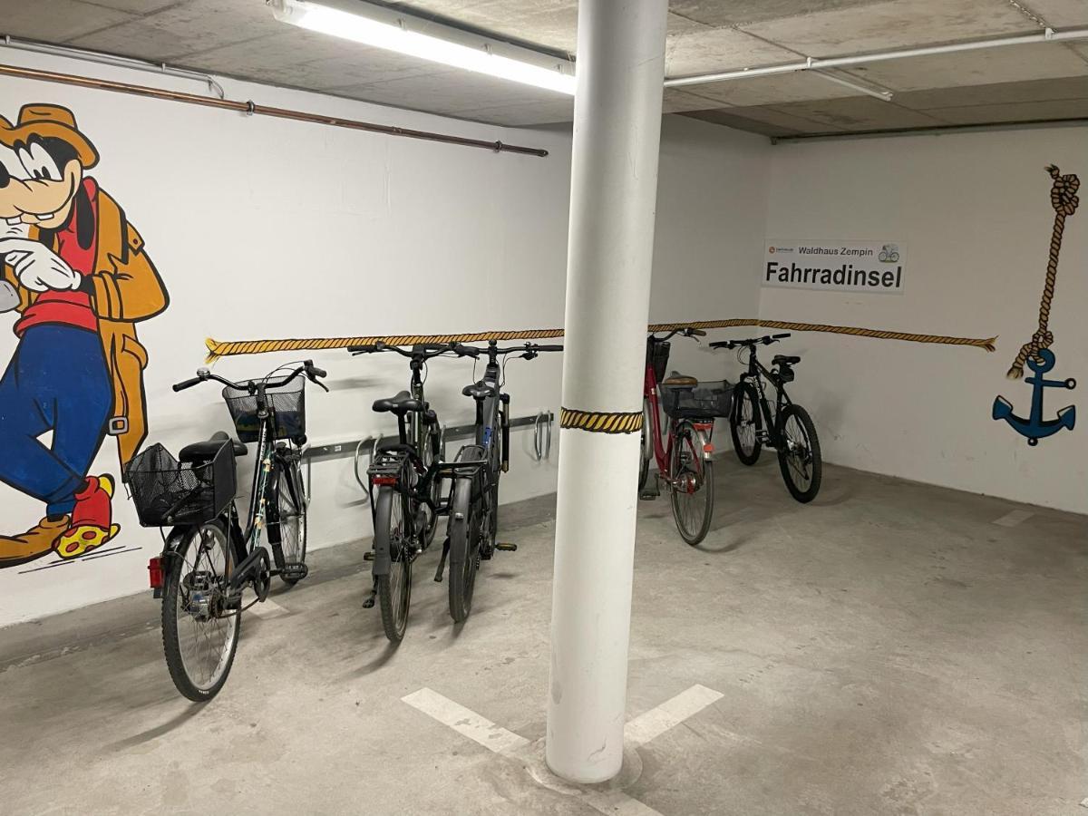 "Ab Zum Strand" Ferienwohnung Mit Balkon Zempin Eksteriør bilde