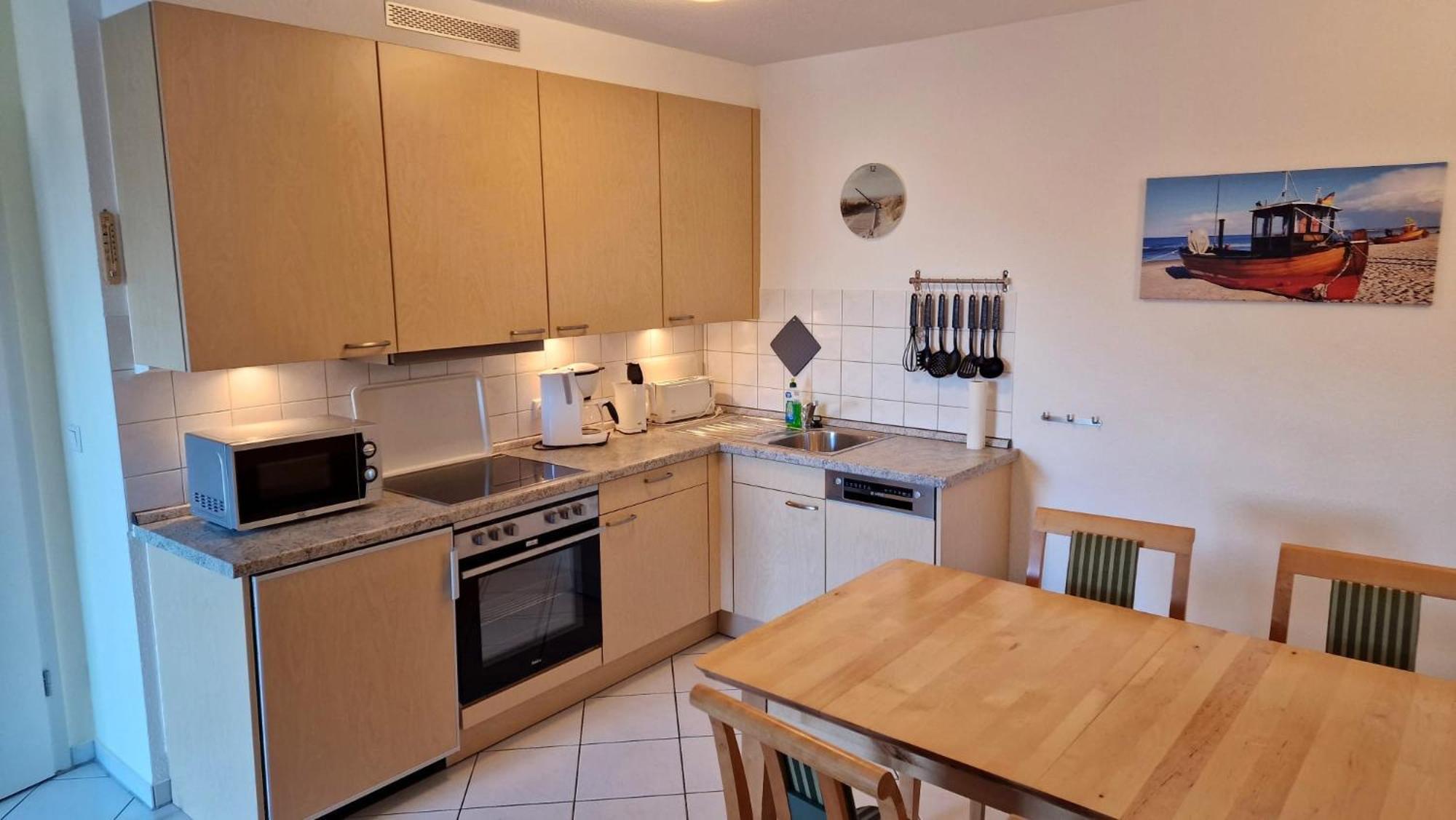 "Ab Zum Strand" Ferienwohnung Mit Balkon Zempin Eksteriør bilde
