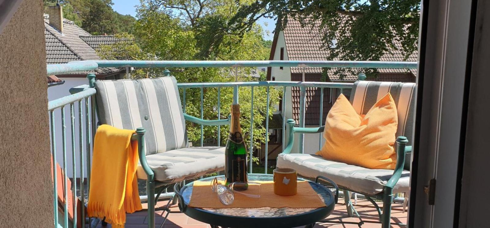 "Ab Zum Strand" Ferienwohnung Mit Balkon Zempin Eksteriør bilde