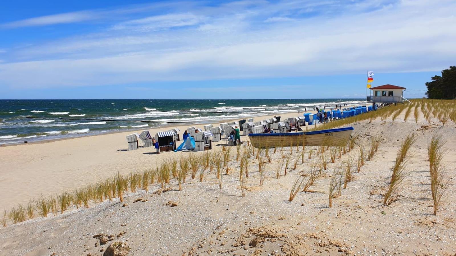 "Ab Zum Strand" Ferienwohnung Mit Balkon Zempin Eksteriør bilde